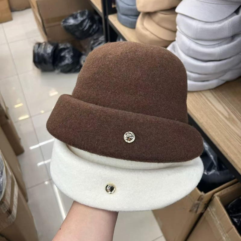 Fedora Hat Wool - 2026 осенне-зимние шерстяные кашемировые шапки для