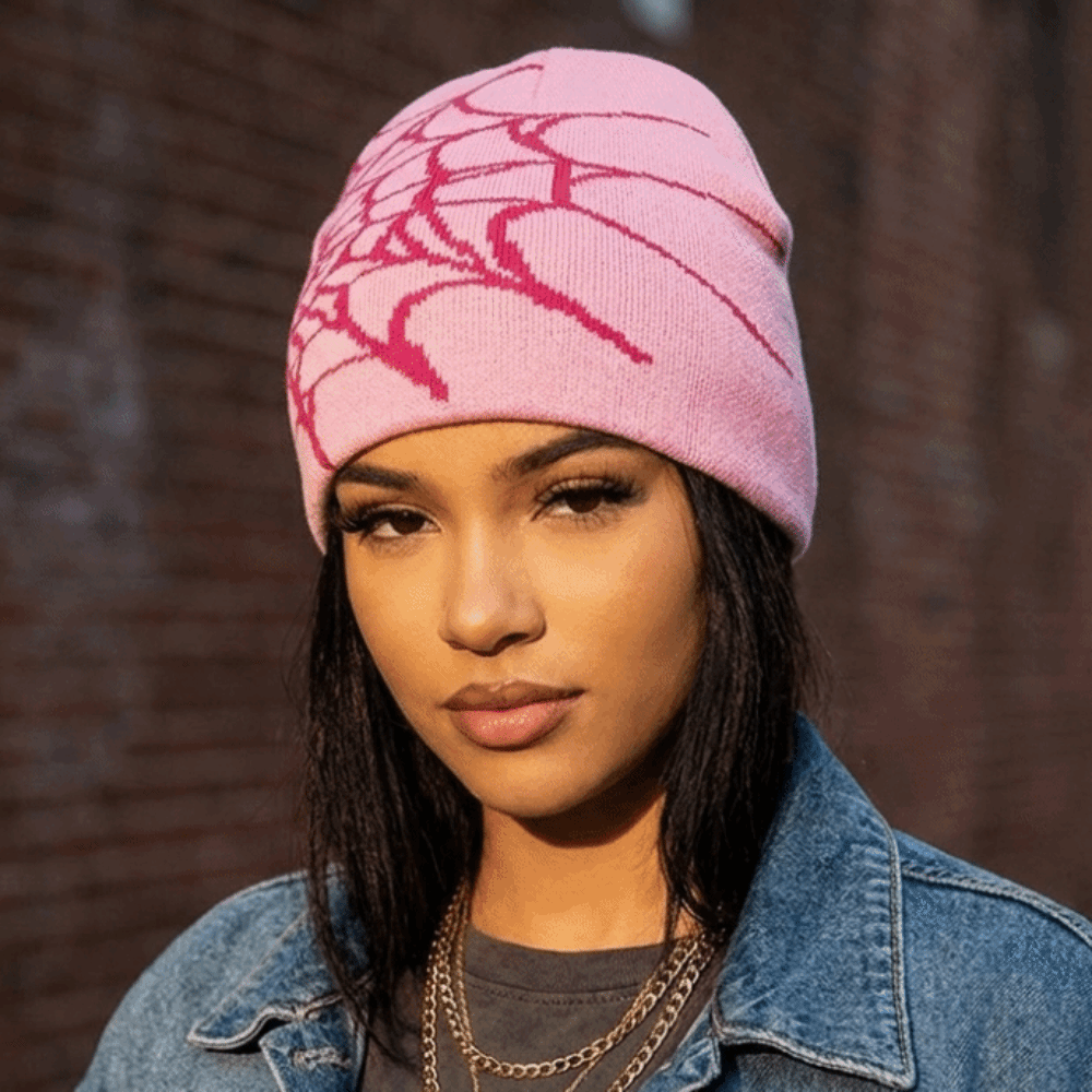 Мягкая шапка-бини с узором пау – обзор и цена Beanie Cuffed Knit