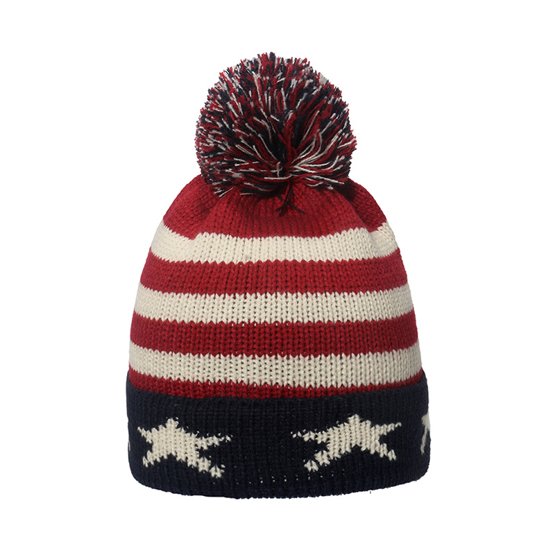 Зимняя шапка-бини с отворотом, – обзор и цена Beanie Cuffed Knit