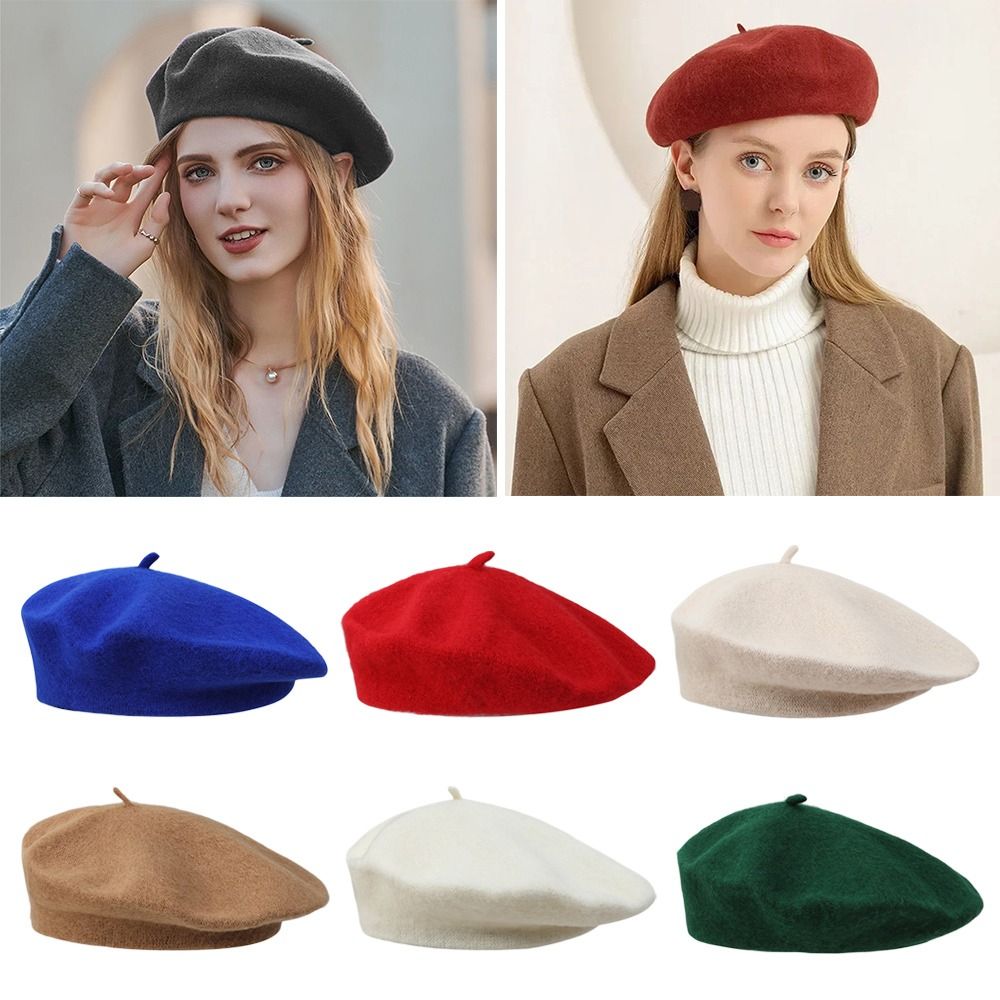 Унисекс шерстяная шапка унисек – обзор и цена Beret French Wool